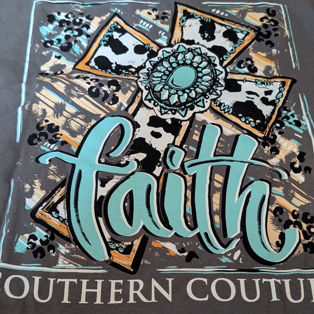 Southern Couture Faith Graphic Tee